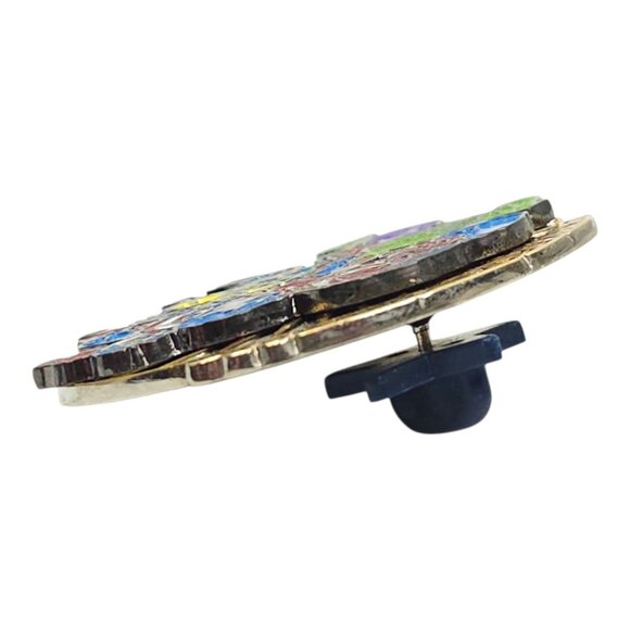 Universal Studios 2002 Spider-Man Hulk Wolverine Captain America 3-D Pin Pinback - Picture 12 of 12